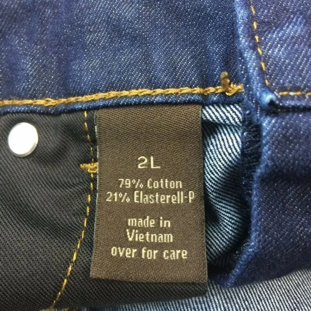 The Limited‎ High Waist Flare Jeans Dark Stretch Size 2L 2 x 34 Long Tall